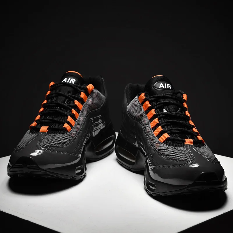 black colour running shoes