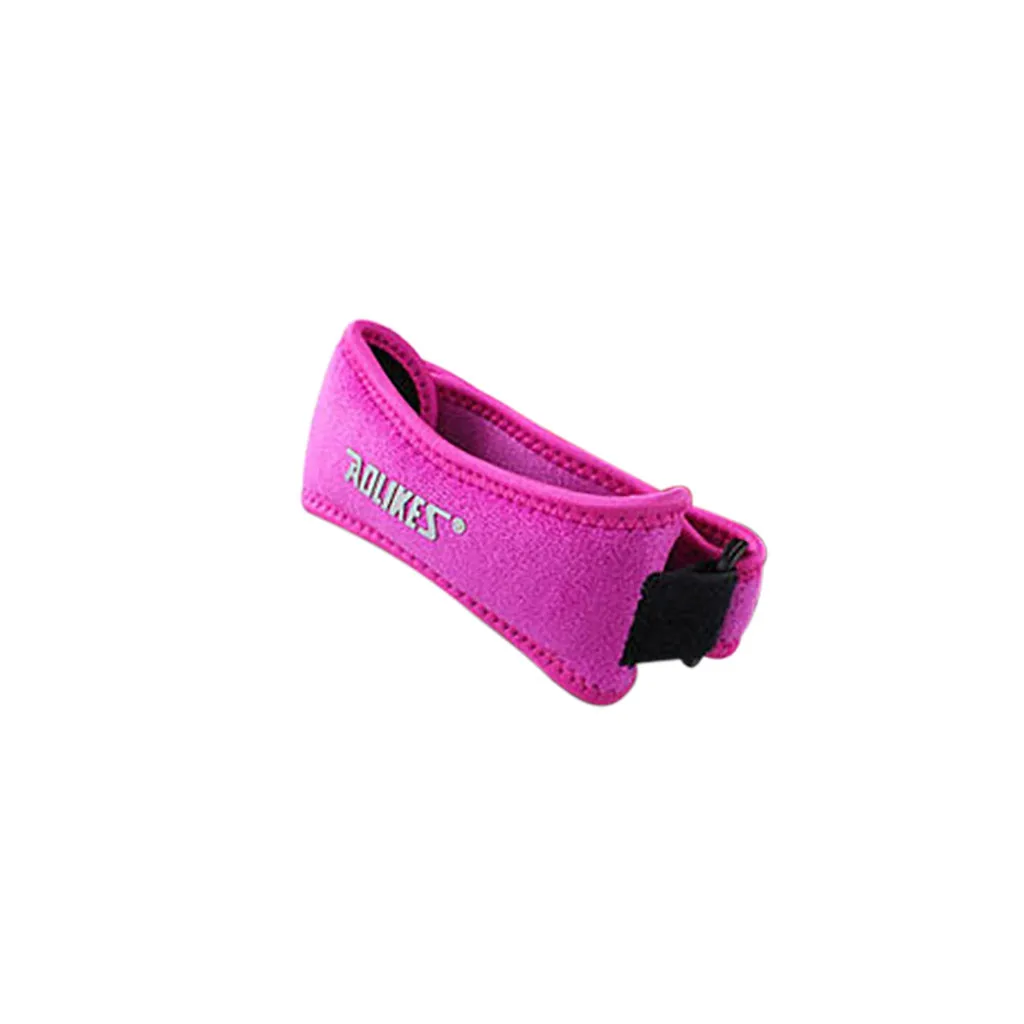 Hot Pink Arbot Регулируемый наколенник защитный ремень защита опорная площадка пояс спортивный бандаж на колено твердые Keenpads Открытый# p4 - Цвет: Hot Pink