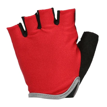 

HuB Solid Color Cycling Gloves Half Figer Mtb Road Bike Gloves Summer Breathable Gym Fitness Bicycle Equipments Sports Parts