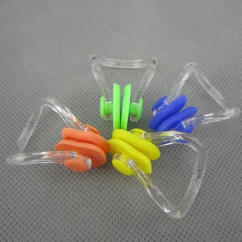 

Nose Clip For Swimming Free Diving Nose Clip Earplugs Set Waterproof Soft Silicone Surf Diving Swimming Pool Accessories
