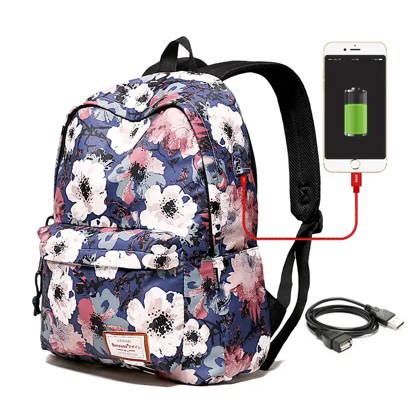 large teenage girl backpacks