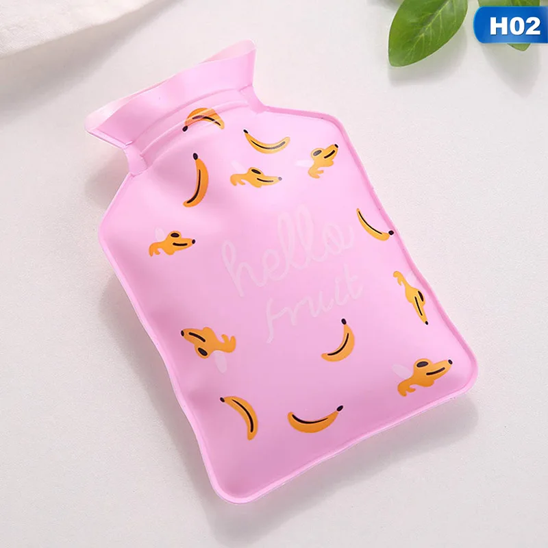 2 Милые Мини бутылки для горячей воды мультфильм рука Po Теплая бутылка для воды маленький портативный ручной подогреватель воды инъекции сумка для хранения - Цвет: 2
