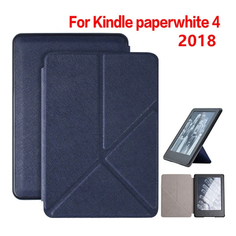 Чехол-подставка из искусственной кожи для Amazon Kindle Paperwhite 4 6 дюймов 10Th Release E-Reader