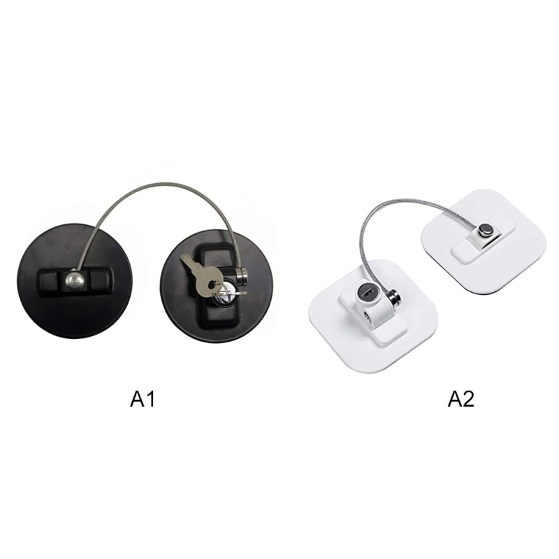 safe Security Lock Child Lock Three-digit Password Combination Door Lock Suitable for children Punch free Refrigerator Lock