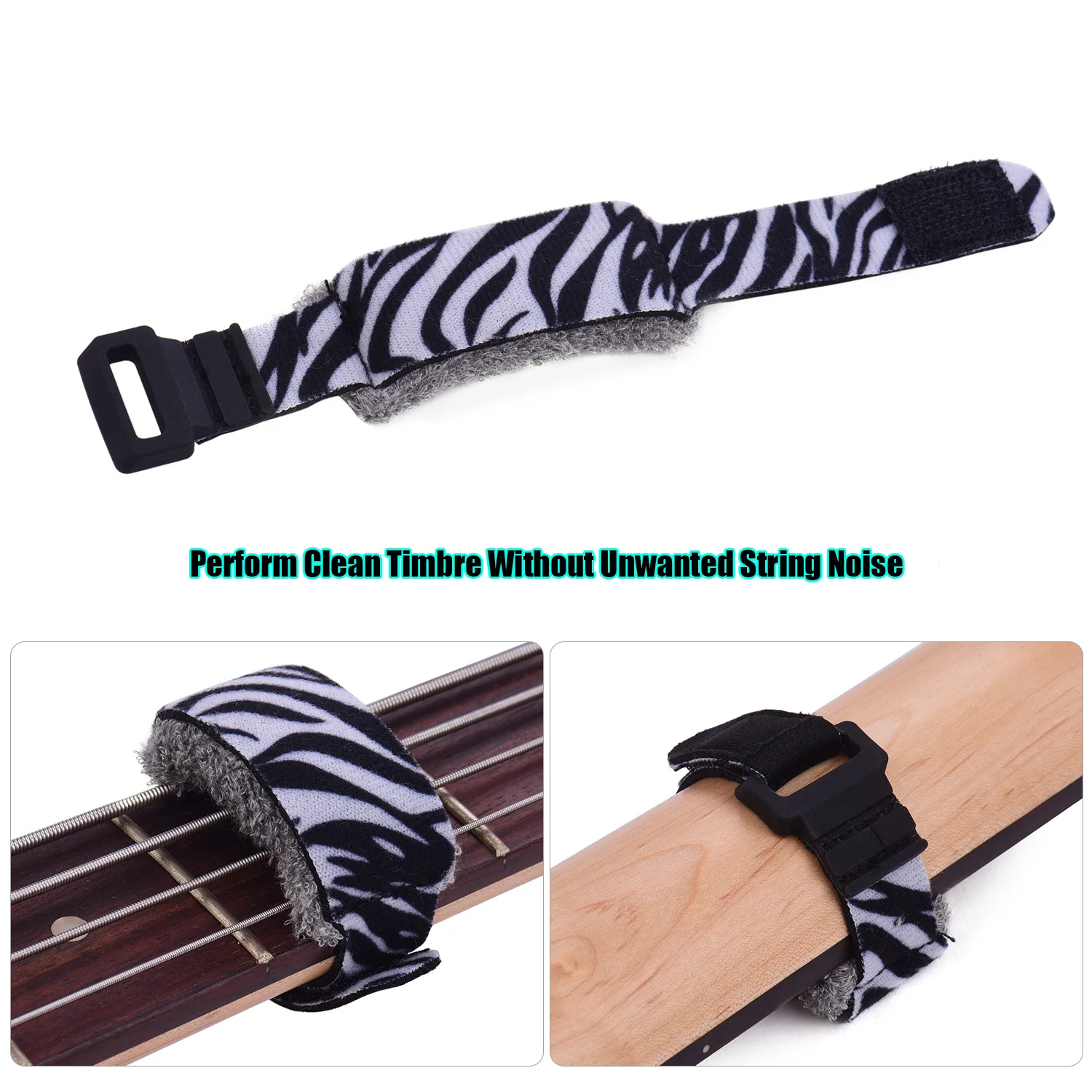 Guitar Gear Fretboard Muting Wraps 18cm Length Strings Muter for 6