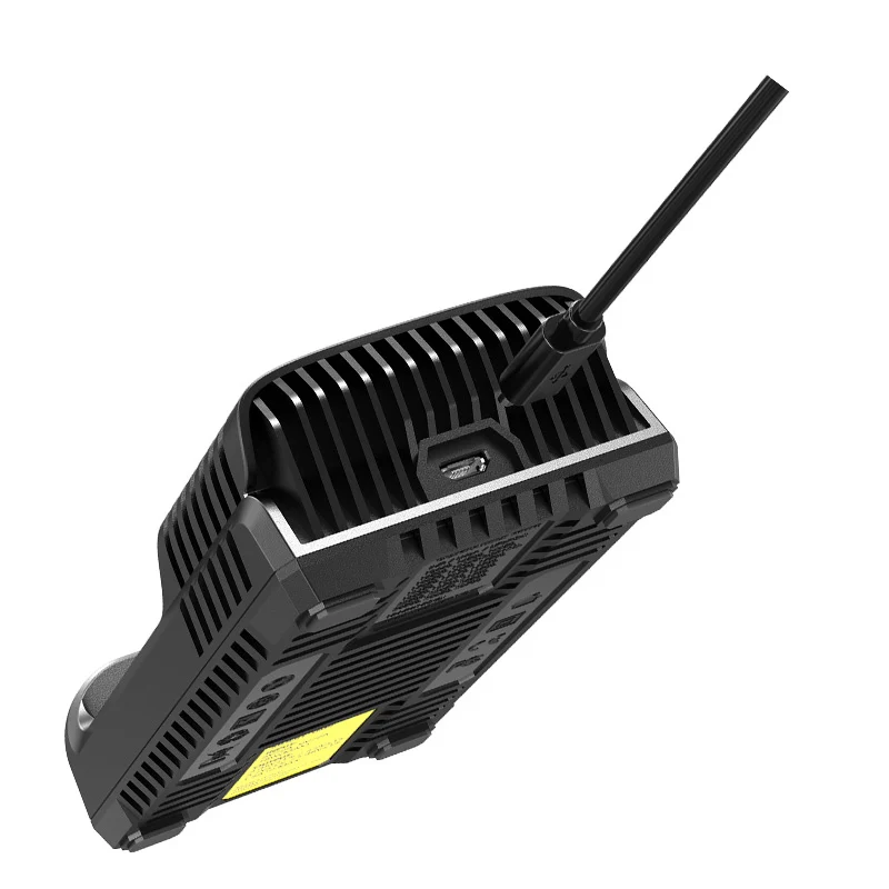 Nitecore UM2 USB с двумя слотами QC Зарядное устройство интеллигентая(ый) схема глобального страхования литий-ионный Аккумулятор AA AAA 18650 14500 21700 батарея Зарядное устройство