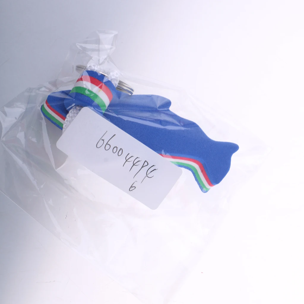 Lightweight EVA Dolphin Water Floating Keyring Backpack Key Chain Floating Boat Keyring Key Chain