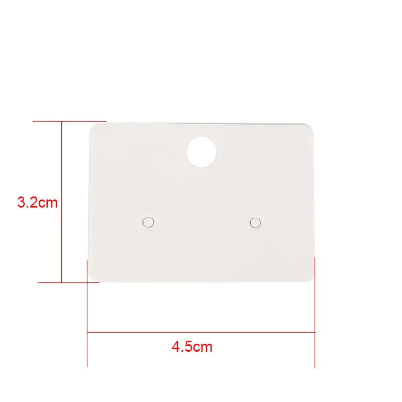 100 Carte Display Per Orecchini Con Retro – Set Porta Gioielli Per Orecchini E Collane – Ideale Per Confezioni Regalo E Negozio