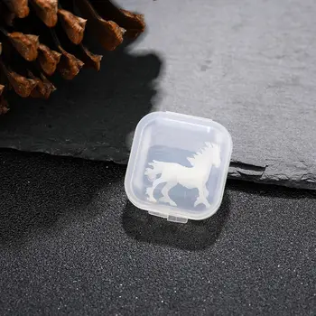 

5Pcs Silicone Running Horse Model Resin Mold Landspace Resin Jewelry Fillings N58F