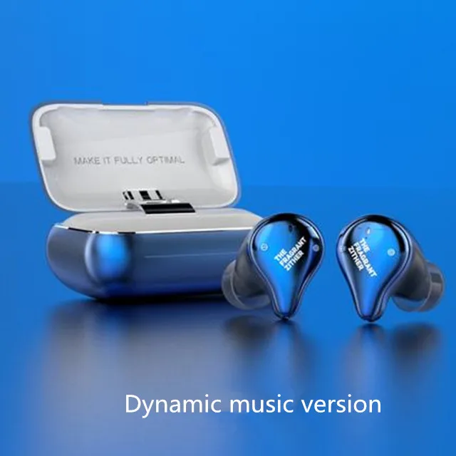 TFZ X1 X1E Беспроводная Bluetooth 5,0 балансирующая арматура динамическая беспроводная гарнитура IPX7 Водонепроницаемая HiFi наушники-вкладыши O5 X1E T2 - Цвет: x1E blue Dynamic