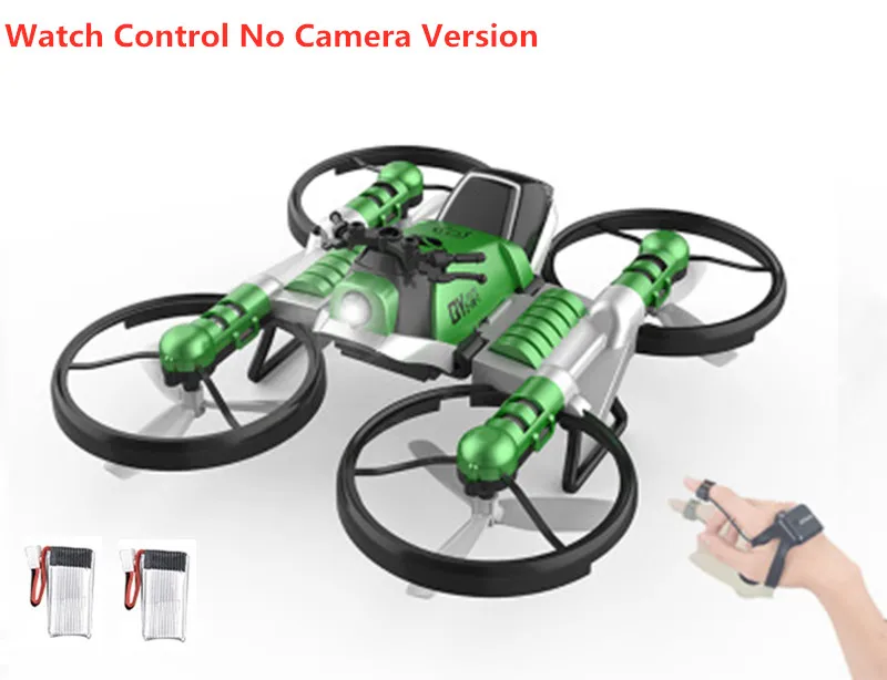 remote control flying helicopter New 2.4G 4-Axis Gyro RC Drone 3D Flip One Key Return Headless Mode RC Quadrocopter uav aircraft Motorcycle 2 in 1 rc Deformation remote control car helicopter RC Helicopters