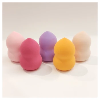 

Multiple colors Makeup Sponge Beauty Cosmetic Puff Wet And Dry Soft Washable Make Up Sponge Facial Cleansing Sponge Powder Puff