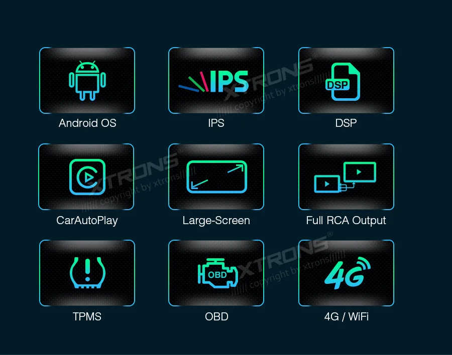 XTRONS " ips новейший Android DSP Автомобильный мультимедийный стерео плеер для Kia Sportage серии 3 2010- gps навигация DVR без DVD