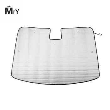 

Car SUV Front Windshield Sun Shade Visor Cover Sun Shade Car Front Windows for 2018-2019 Tesla Model 3