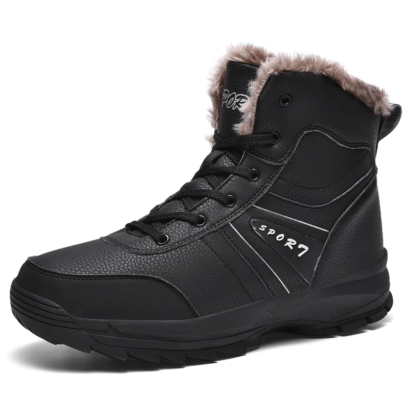 

MUJN High Quality Warm Men Boots Popular Winter Waterproof Ankle Boots Male Outdoor Working Snow Boots Men Shoes Botas Masculina