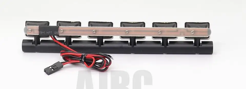 ZLiT Kit di luci per tetto Traxxas 1/18 Trx4m K10, kit di luci per tettuccio