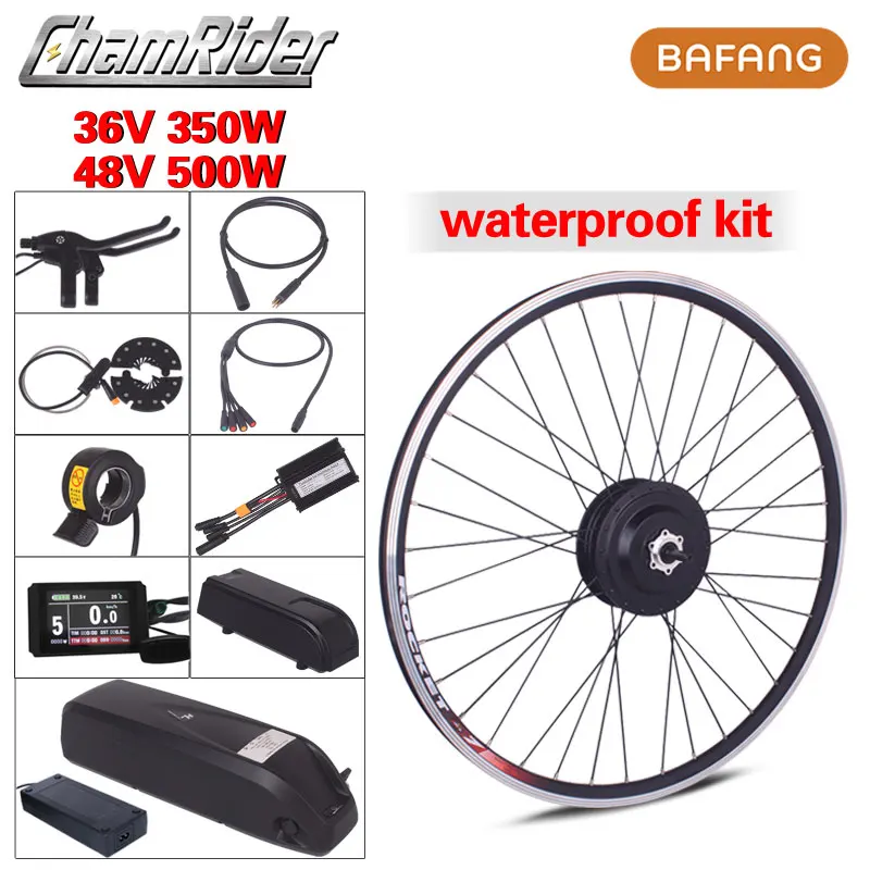 BAFANG 350W 500W 36V 17AH 48V 52V 13.6AH Electric bike ebike conversion kit  SWX02 motor 8fun bottle battery RM G020.350/500.D DC|bike electric  bike|motor batterybike electric - AliExpress