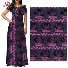 Красивый батик Анкара, Африка Печать Ткань Гарантированная настоящий голландский воск мягкий хлопок лучшее качество для платья 6 ярдов/партия 40 FS1377