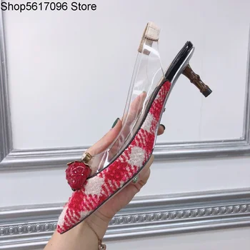 

2020 latest luxury brand Genuine Leather Strawberry women's sandals shoes with box size 35-40