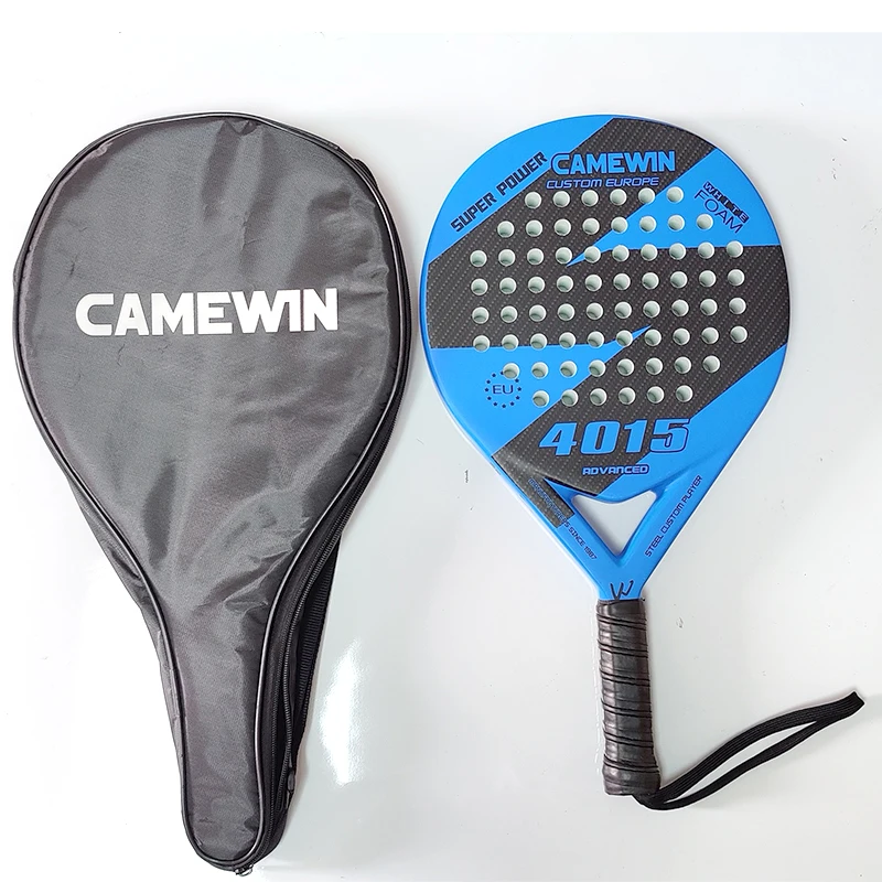 2021 Plate Tennis Racket Carbon Eva Foam Core Lightweight Tennis Racket