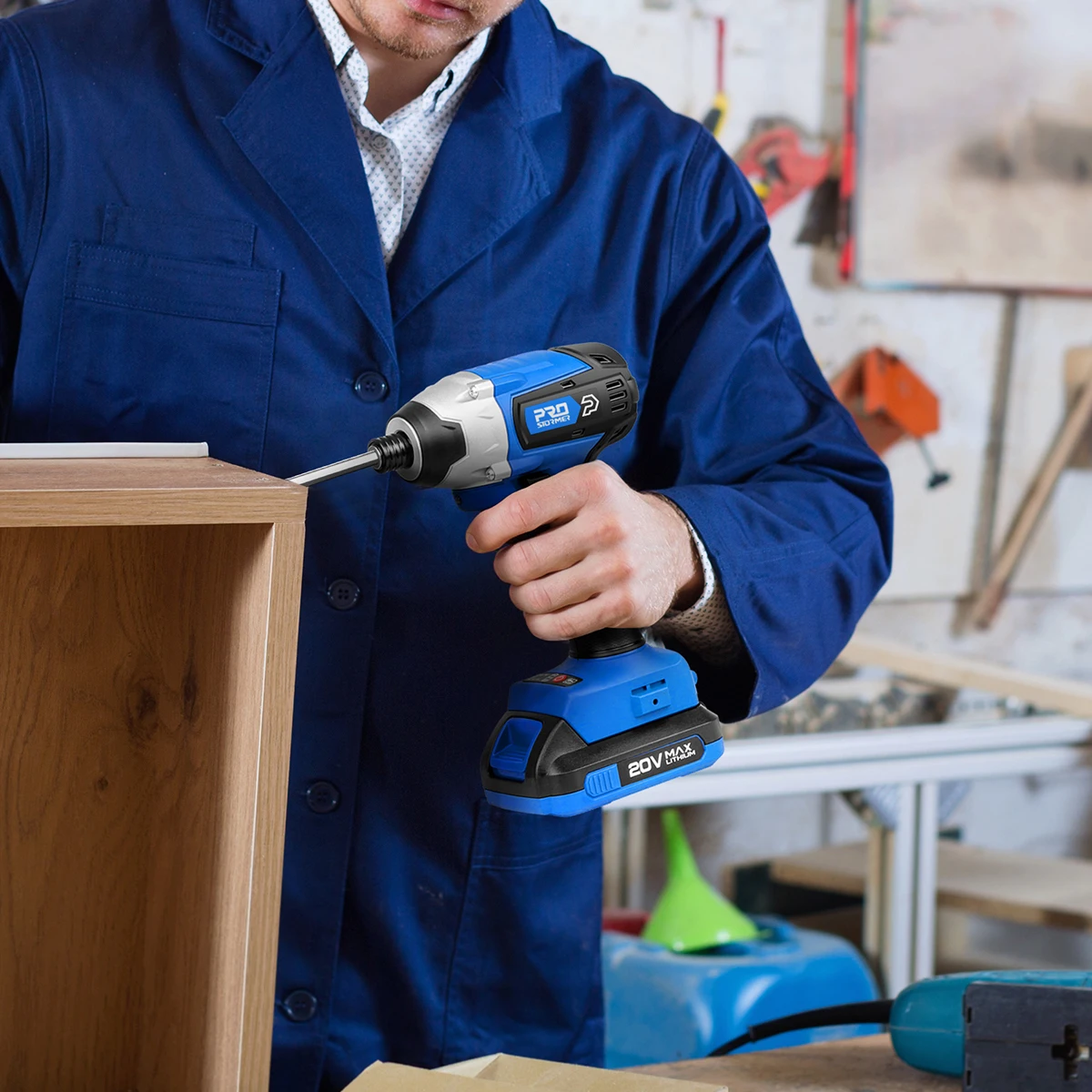 300Nm Electric Cordless Drill Screwdriver Brushless Motor Impact