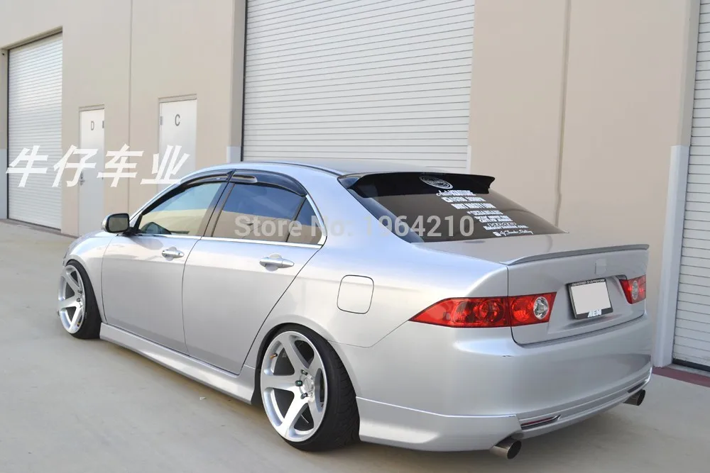 

Car Styling For Honda Accord CL7 CL9 4dr 2004-2008 ABS Plastic Material Rear Roof Spoiler Sun Visor Window Spoiler Wing