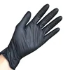 50 pares/100 piezas negro Unisex desechables guantes de nitrilo de limpieza guantes de trabajo guantes de protección ► Foto 3/3