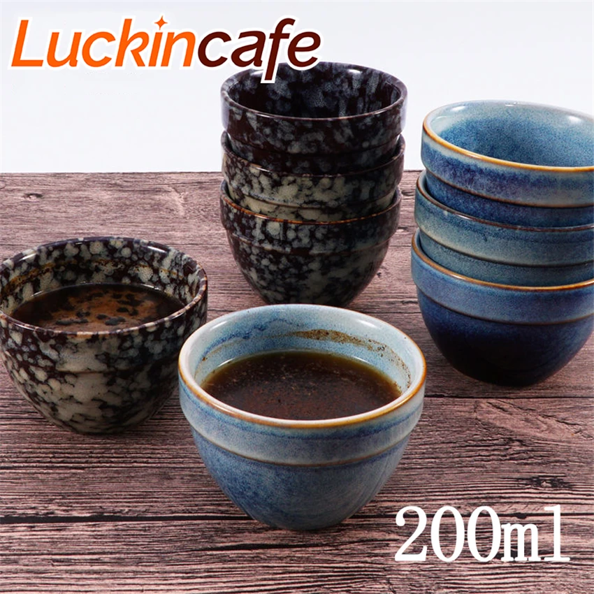 Кофейная измерительная чашка/чашка керамическая чашка чаша/U 200 мл чаша/Профессиональная кофейная чашка мерная чашка