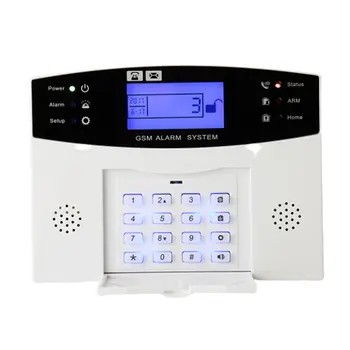

433 wireless intelligent voice home anti-theft alarm host Security system kit automatic dial anti-theft security alarm kit
