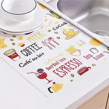 Мультфильм печатных ящика полка лайнер DIY Кабинета колодки водонепроницаемый стол бумага кухня моли плесени защиты аксессуары