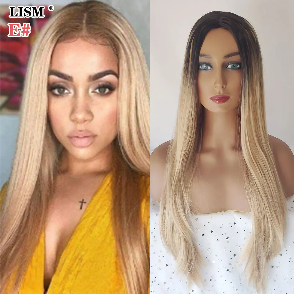 Blonde Lace Front Wigs Peluca Pelo Natural Mujer Pelucas Rubia Ondulada Progressiva Cabelo Blue Rainbow Wig Tete Perruque Femme