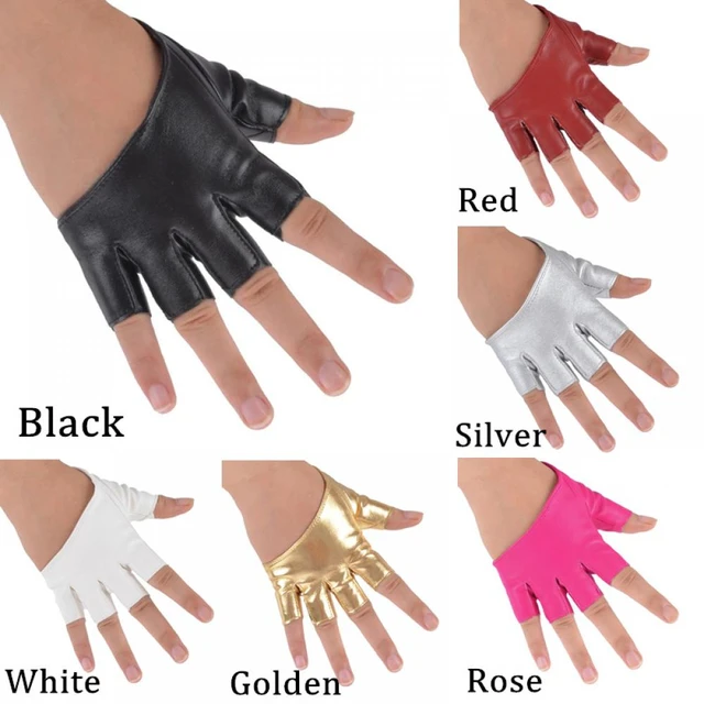 Leather Fingerless Women Gloves | Ladies Fingerless Gloves | Fashion Brand  Mittens - Gloves & Mittens - Aliexpress