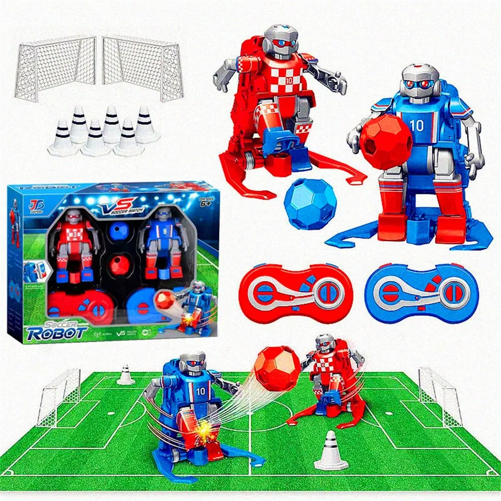 

Mini Remote Control Robot Soccer Football Smart Robot 2 Pack Interactive Toys