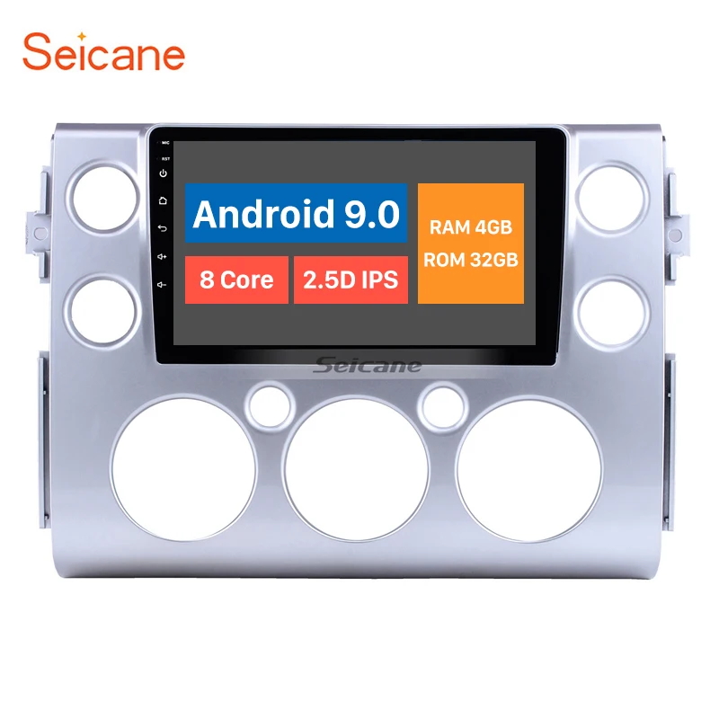 

Seicane Car Android9.0 HD 1Din Head Unit Navi Audio GPS For Toyota FJ CRUISER 2007 2008 2009 2010 2011-2018 Multimedia Player