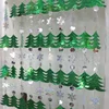 Christmas decoration Home curtain big snowflakes laser sequins PVC glitter sequins curtain Christmas tree ornaments ► Photo 2/6