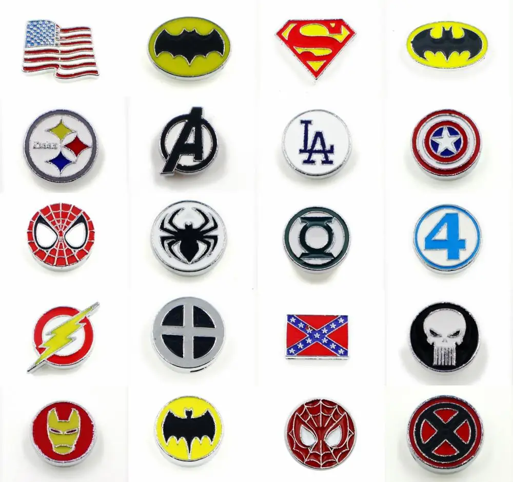 

wholesale 50-100pcs 8mm Charms Slide Charms Fit For 8mm Wristbands Bracelet Pet Collars Women Jewelry Making