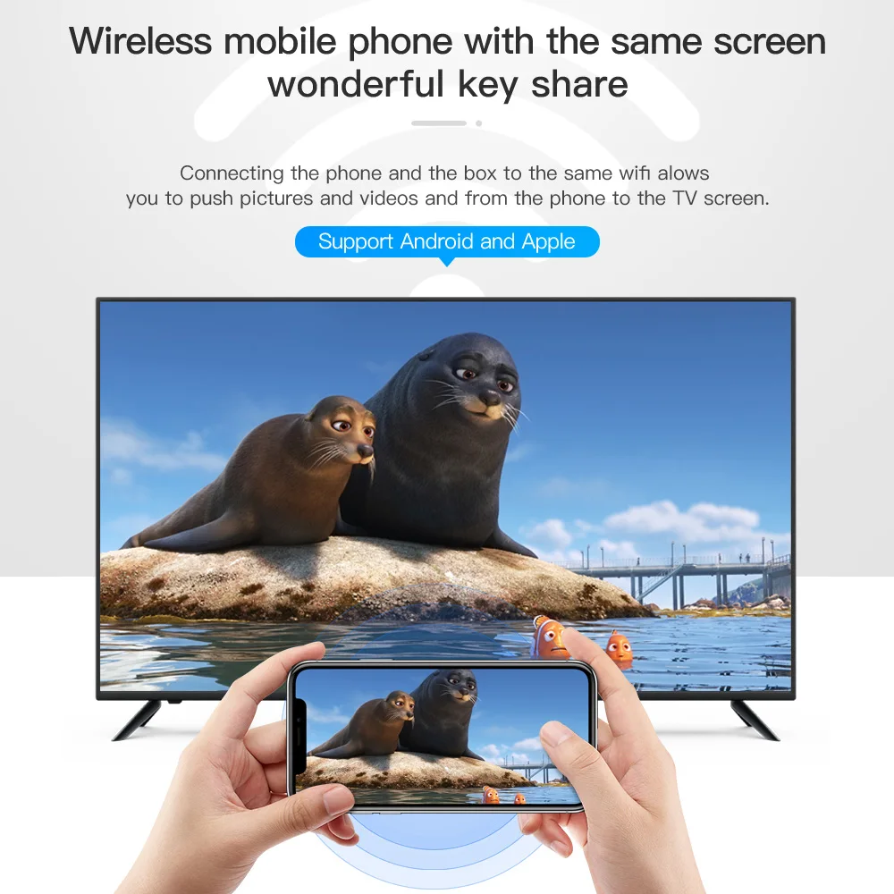 ТВ приставка T95 Super Android 10 0 2 Гб 16 Allwinner H3 четырехъядерный 4G Wifi 4K H.265 1080P Grobal