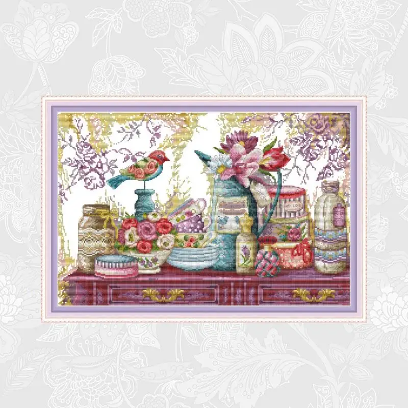 

Wedding Supplies Patterns Counted Printed on Canvas 11CT 14CT Chinese Cross Stitch kits Handwork Embroidery Needlework Set