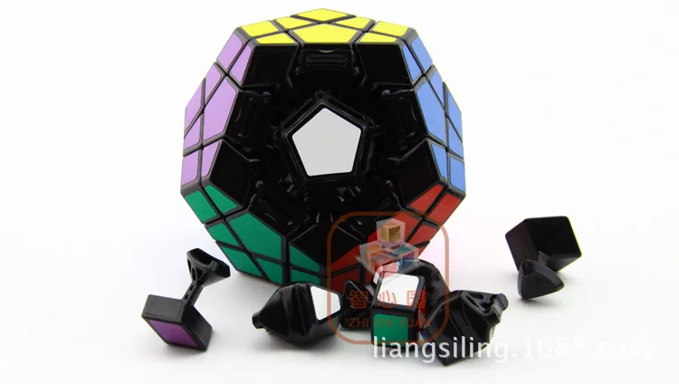 [Kathrine пять Магический кубик Рубика скоростной и белый с рисунком] Kathrine 3-заказ 5 Кубик Рубика 12 поверхности тела Профессиональная игра Rubi