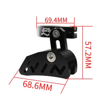 

Bike Seat Tube Clamp Chain Guide Single-disc Chain Guide Positive Negative Teeth Stabilizer Chain Front Dial Style Chain Press