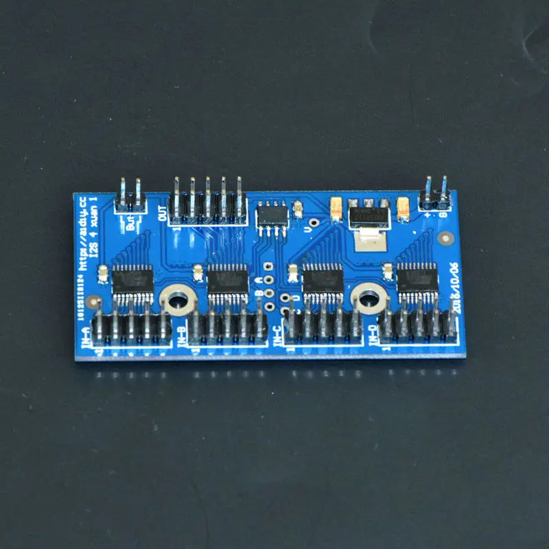 IIS Switching Module I2S Buffer Board Select 1 from 4 Signal 4-Way Audio I2S IIS Switching Module I2S Buffer Board Select 1 from 4 Signal 4-Way Audio I2S