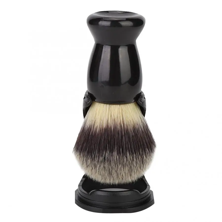 Professional Black Acrylic Shaving Brush Holder Support Beard Tool for Men Barber Salon | Красота и здоровье