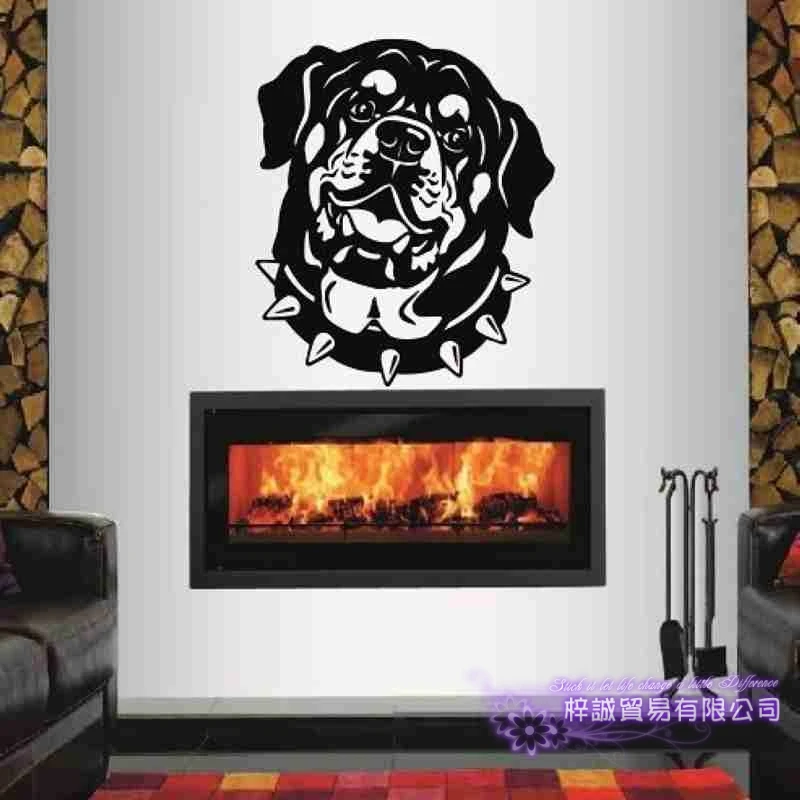 DCTAL Dog Grooming Salon Pet Shop Sticker Decal Posters Vinyl Wall Art Decals Parede Decor Mural Pet Shop Sticker