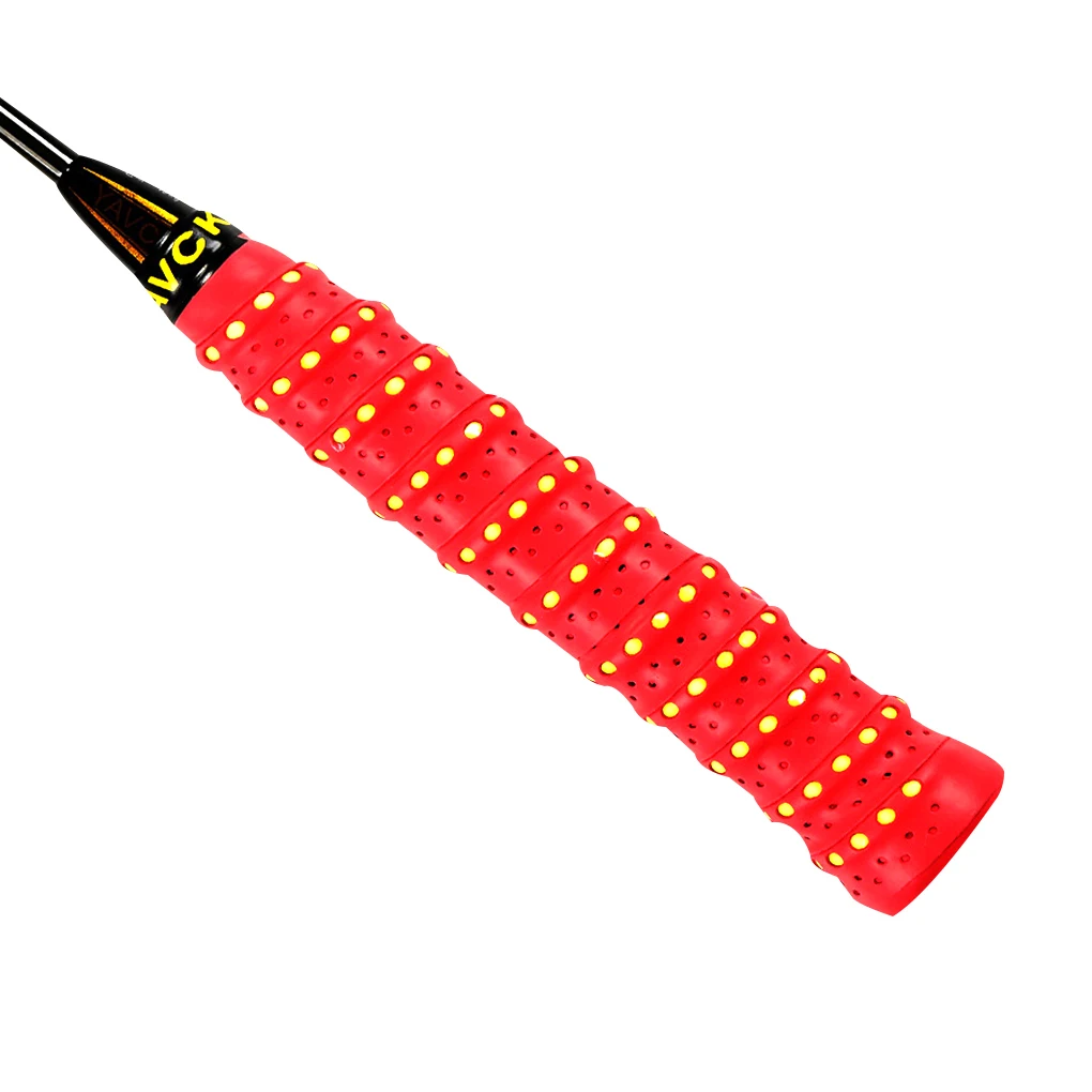 2 шт. ручка для ракетки для бадминтона Противоскользящий ремешок впитывающий пот теннисный мяч ручки ленточная Лента Руль Sweatband