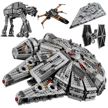 

2020 New Star Set Wars Millennium 79211 Falcon Figures Wars Building Blocks Brick Enlighten Fit Compatible Lepining Starwars Toy