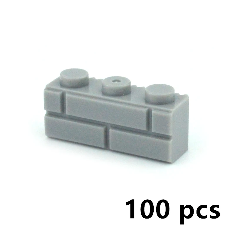Military MOC Parts Building Blocks Thick Wall Classic Bricks City Accessories Sandbags Stairs Ladders DIY Fence 98283 15533 6020 14