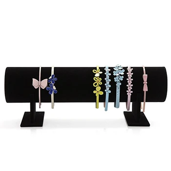 

27cm Black Earring Holder Home Jewelry Display Stand Bracelet Necklace Rack