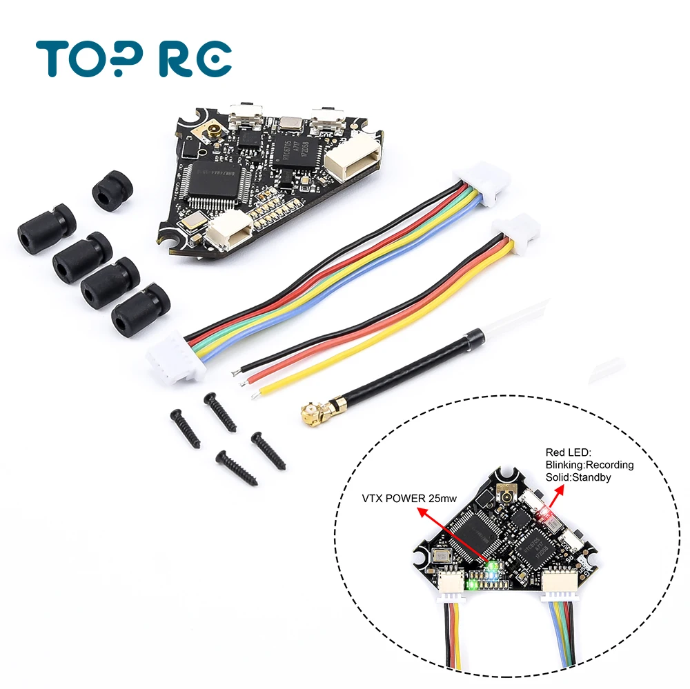 Happymodel Diamond VTX 5 8G 40CH 25 МВт/200 мВт переключаемый DVR для Runcam Nano2 Mobula7 Reddevil Trashcan RC FPV