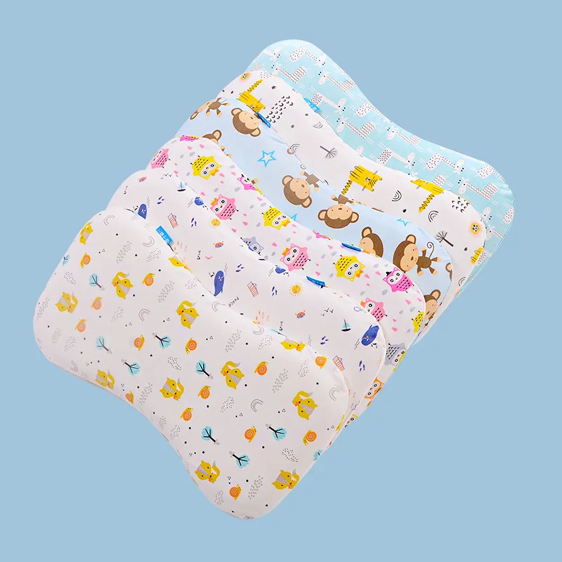 1 8 Y Baby Detachable and Washable Memory Foam Pillow Prevent Flat Head for Newborn Baby Safety
