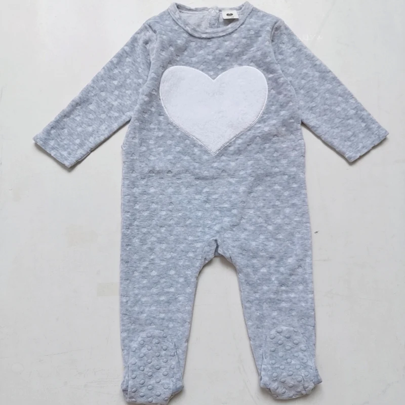 Cena Dziecko romper piżamy ubrania dla dzieci długie rękawy dzieci odzież żakardowe kombinezony dla dzieci dzieci chłopiec dziewczyna odzież footies romper